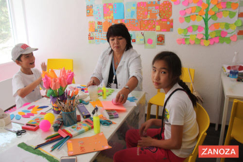 Проект по разработке учебных материалов для инклюзивного образования в рамках летнего отдыха в детском лагере «Жетиген».